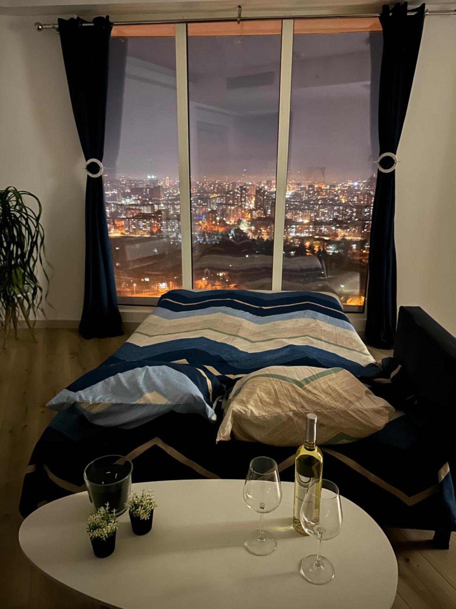 Cevahir Sky City Apartment With Spa, Pool & Fitness Included Skopje Exterior photo